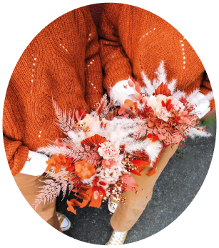 Mariage Thématique Orange Ô Flower's Fontenilles